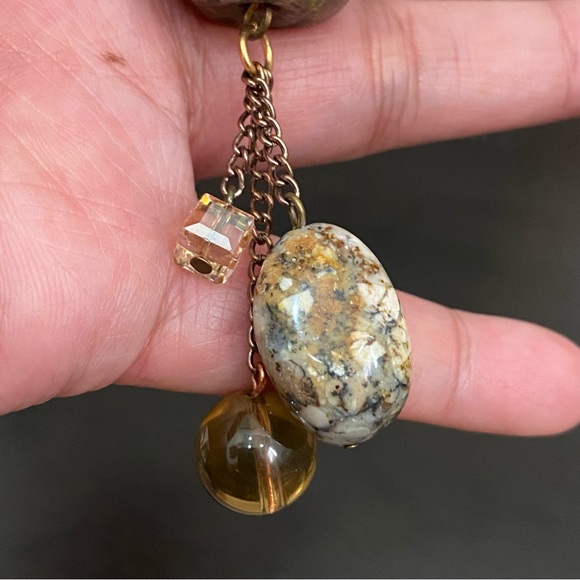 Handmade Lampwork Beads Fall Theme Beaded Necklace - Picture 11 of 11